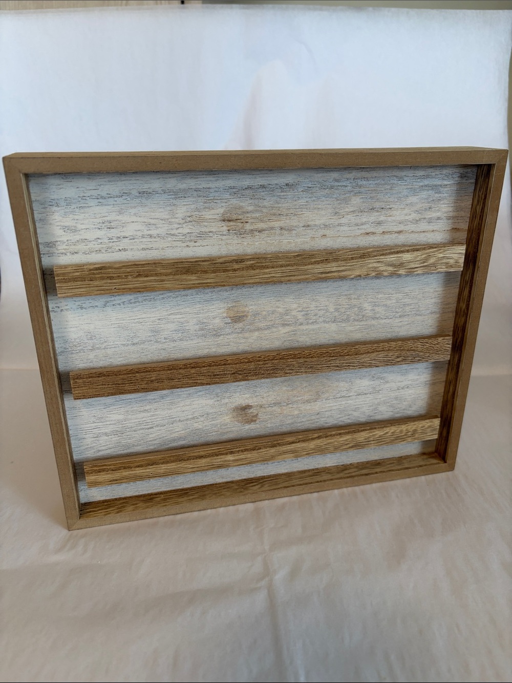 Wooden Letter Photo Board Tabletop Display Shelf